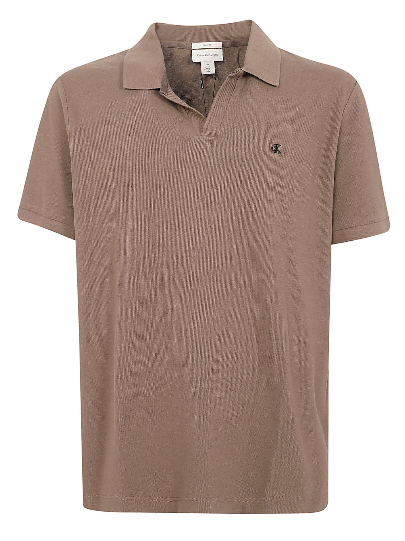 Polo uomo LV04RF215G 9O9 WARM OAK CALVIN KLEIN 