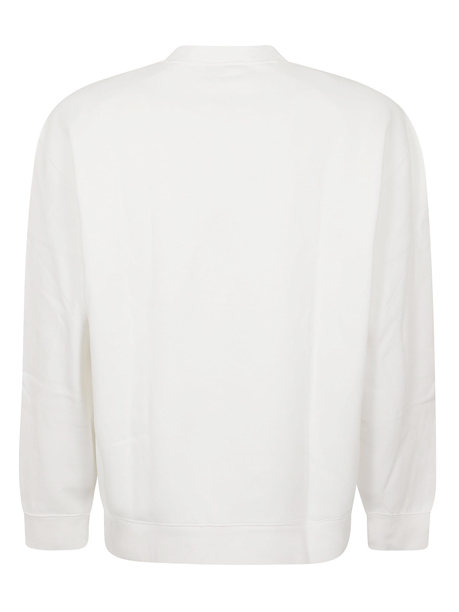 Felpa uomo LV14RE250G YAF BRIGHT WHITE CALVIN KLEIN 