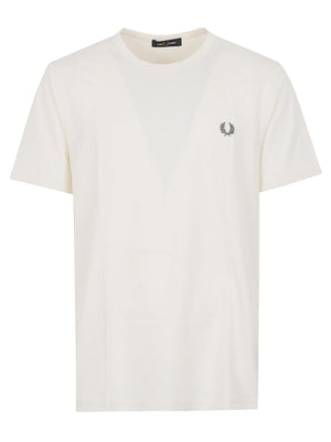 Maglia uomo a maniche corte FPM3519 91B Ecru FRED PERRY 