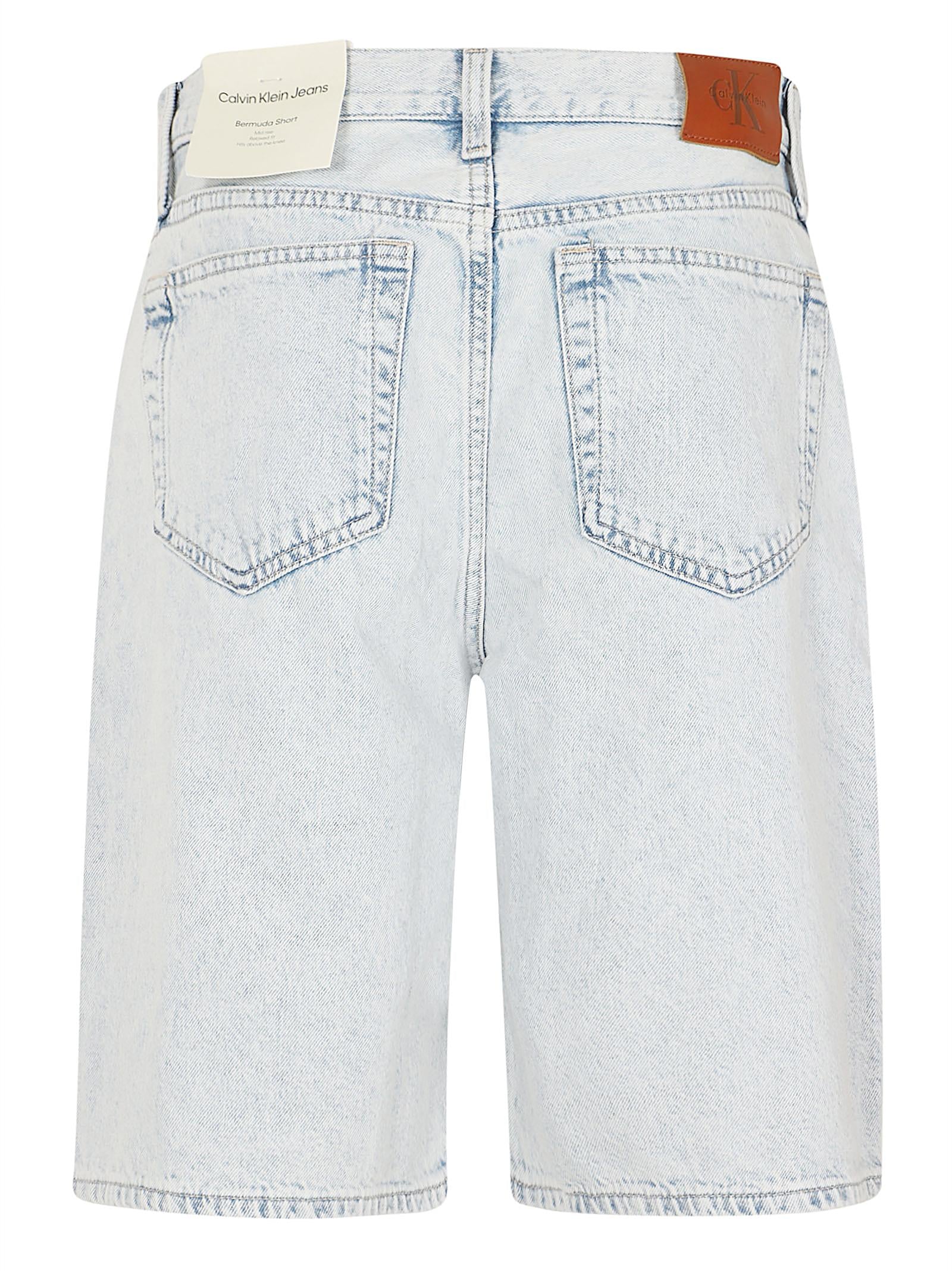 Bermuda donna<BR/> LV047F673G 1Z3 BLEACHED BLUE CALVIN KLEIN 