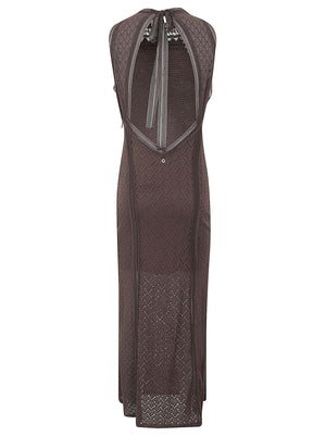 Abito stretch donna W6GK16K2953 G1EB REGAL BROWN GUESS 