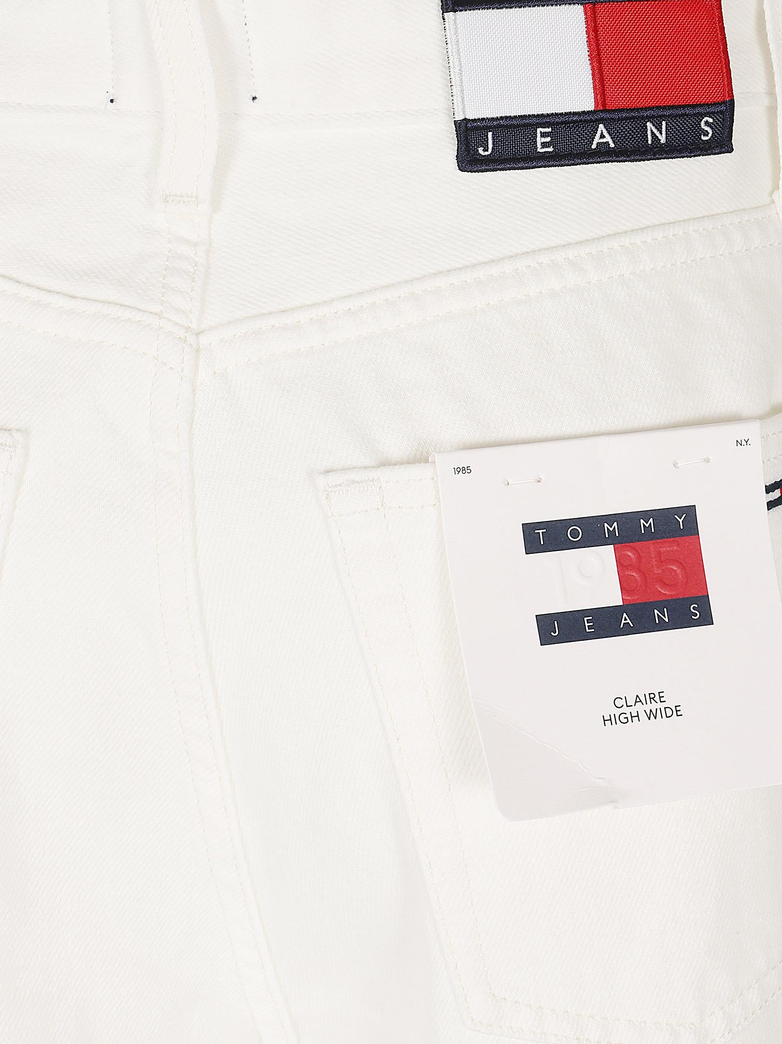 Jeans donna DW0DW22648 1D0 DENIM WHITE TOMMY HILFIGER 