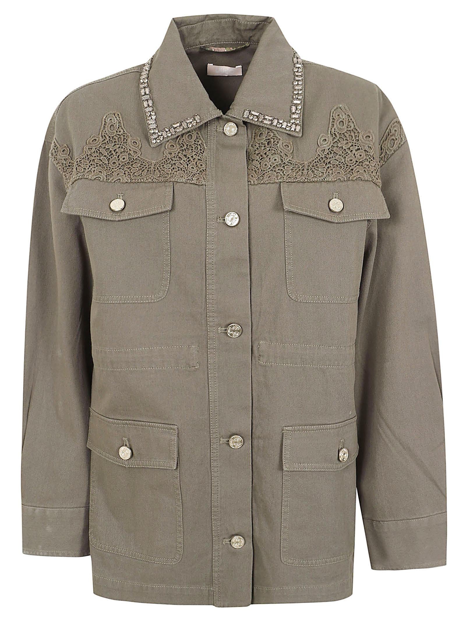 Giacca donna<BR/> WA6297T433A 90822 Dark Olive LIU.JO 