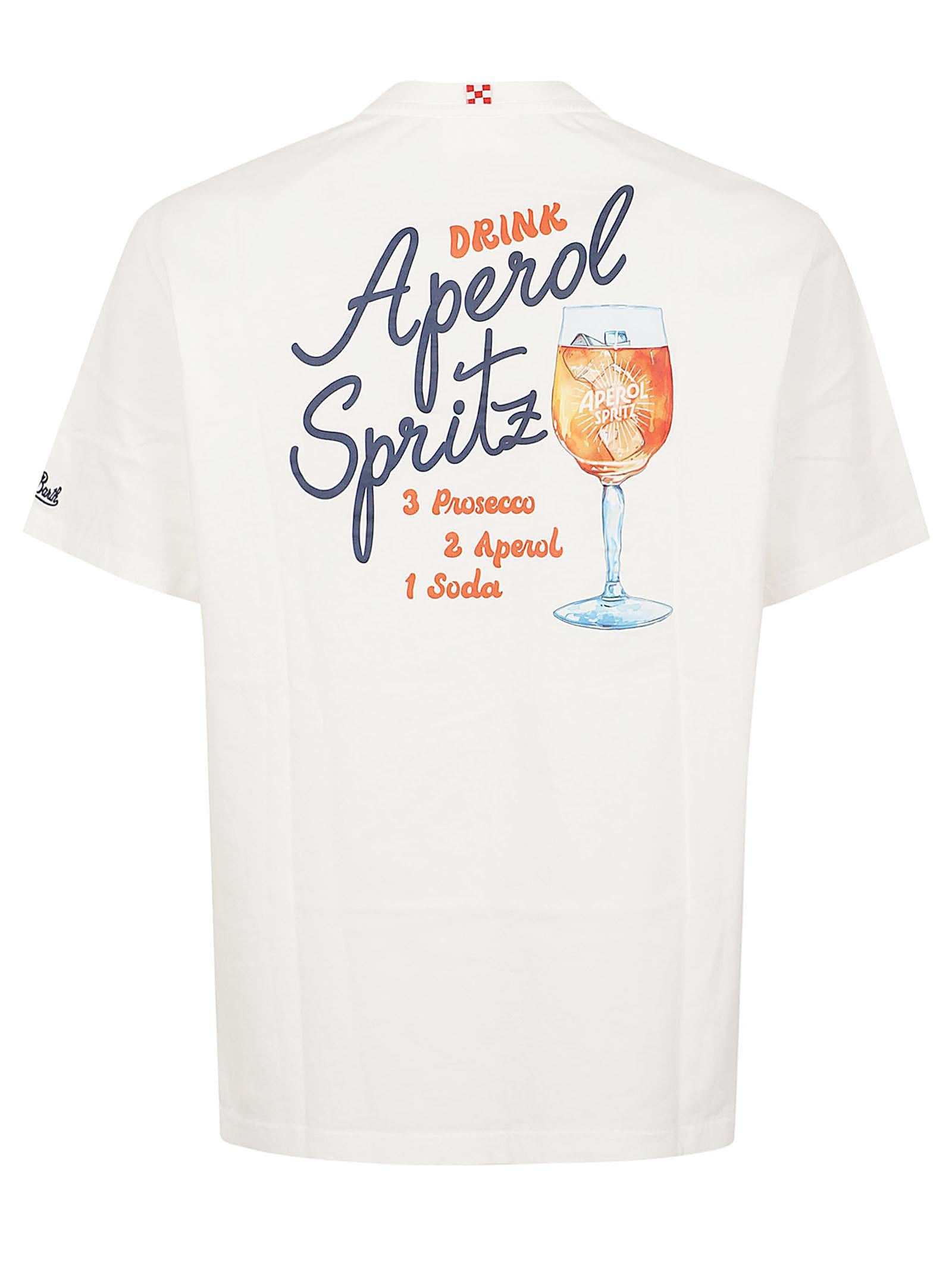 Maglietta manica corta uomo<BR/> PORTLAND 01986L DRINK SPRITZ 01N  MC 2 