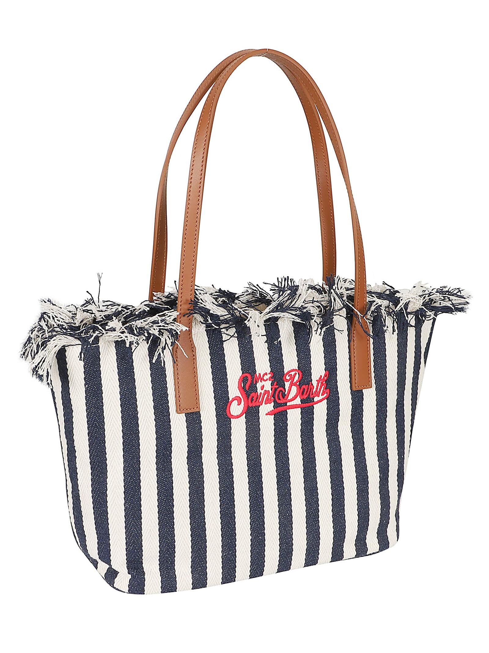 Borsa donna CITY BAG MID FRINGE 01768L HB STRIPES 61 EMB  MC 2 