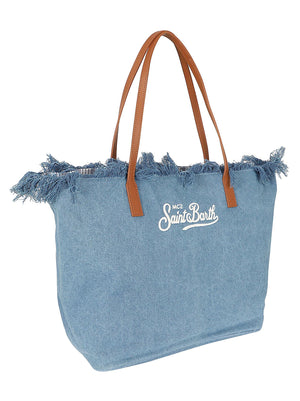 Borsa donna CITY BAG FRINGE 00436L DENIM EMB  MC 2 