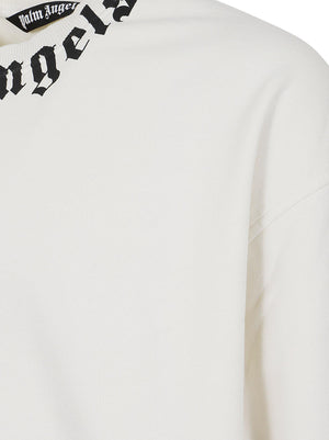 Felpa uomo<BR/> PMBA08HS26FLE004 0310 OFF WHITE-BLACK PALM ANGELS 