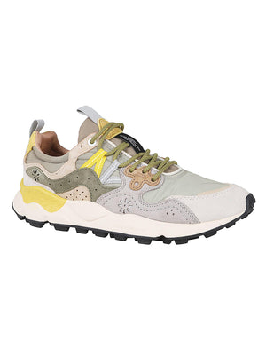 Scarpa uomo 2017818 WHITE-GREY-LIGHT MILITATY  FLOWER MOUNTAIN 