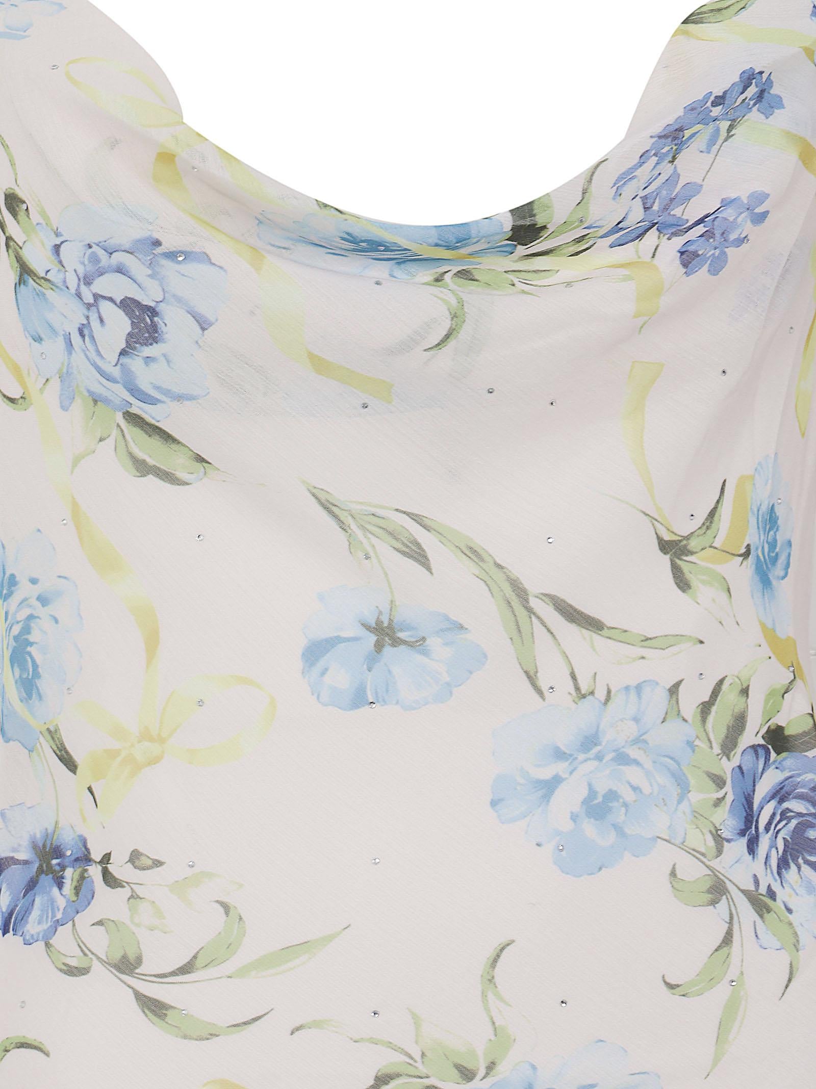 Abito donna W6GK27W1816 PMI9 RIBBON FLORAL PRINT GUESS 