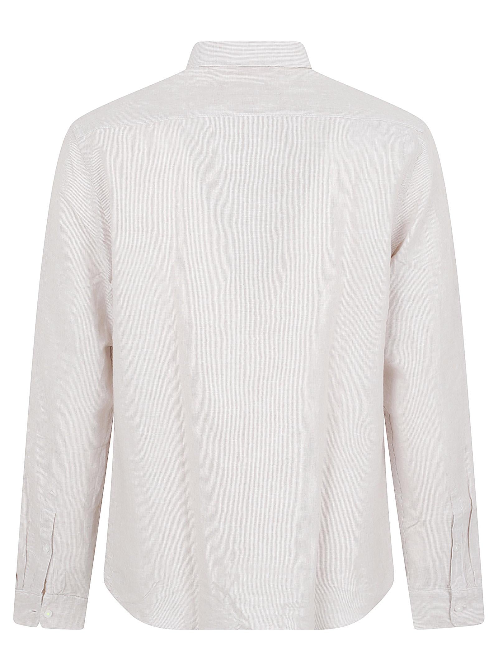 Camicia uomo S36122 0601 GRIGIO CHIARO-BIANCO SUN68 