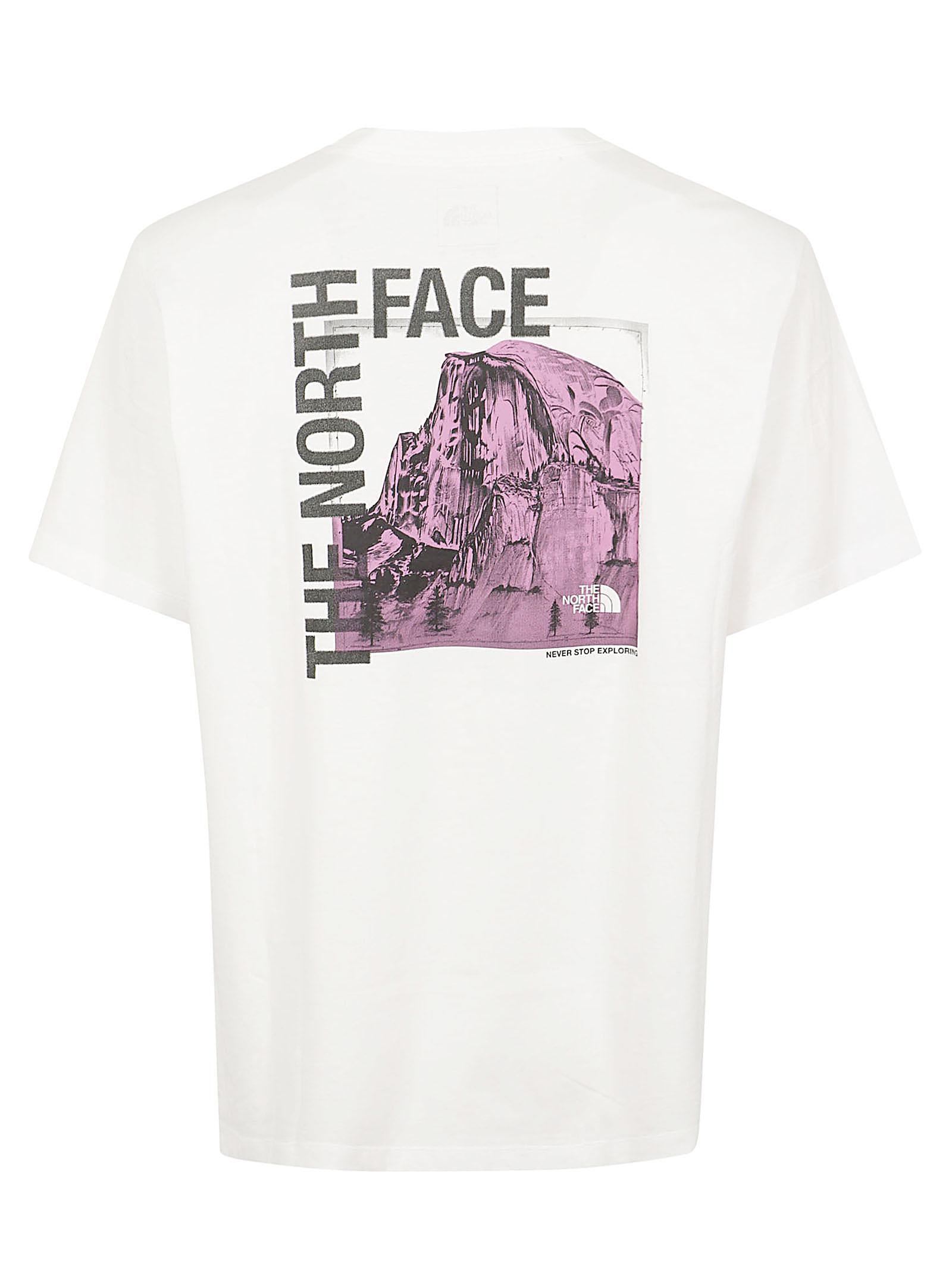 Maglietta manica corta uomo NF0A8GV0 FN41 TNF WHITE NORTH FACE 