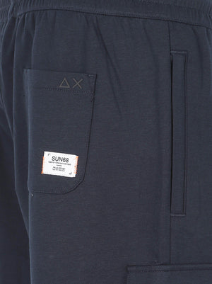 Bermuda uomo F36149 07 NAVY BLUE SUN68 
