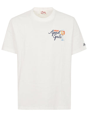 Maglietta manica corta uomo<BR/> PORTLAND 01986L DRINK SPRITZ 01N  MC 2 