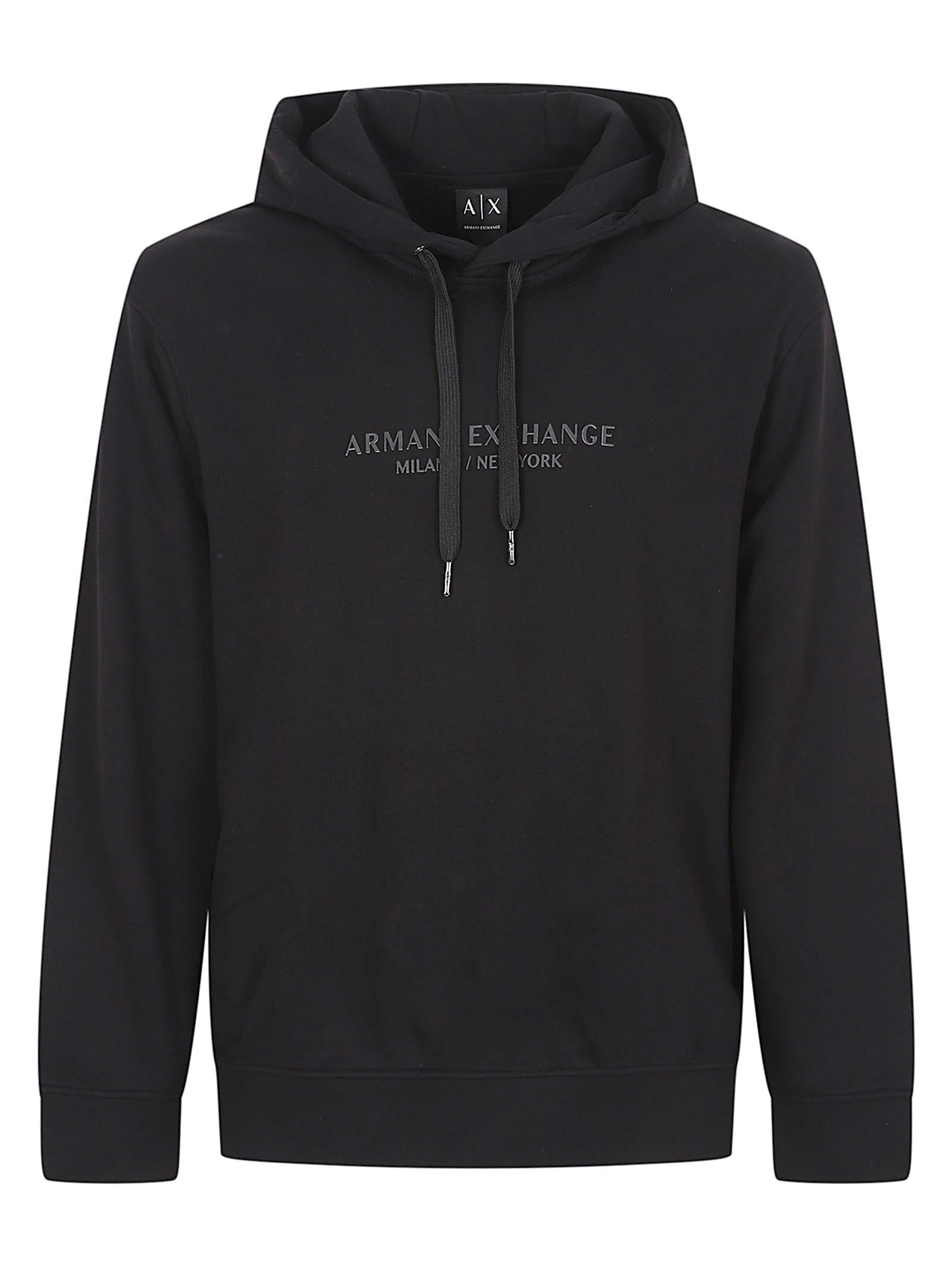 Felpa uomo XM001294 AF20934UC001 Black ARMANI EXCHANGE 