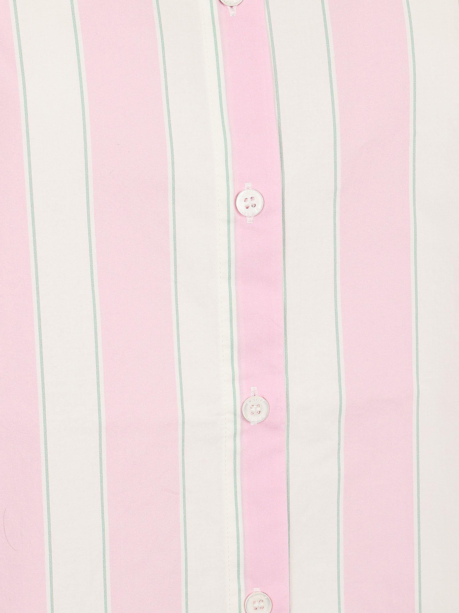 Camicia donna BRIGITTE 00897L COTTON SB BEACH STRIP  MC 2 