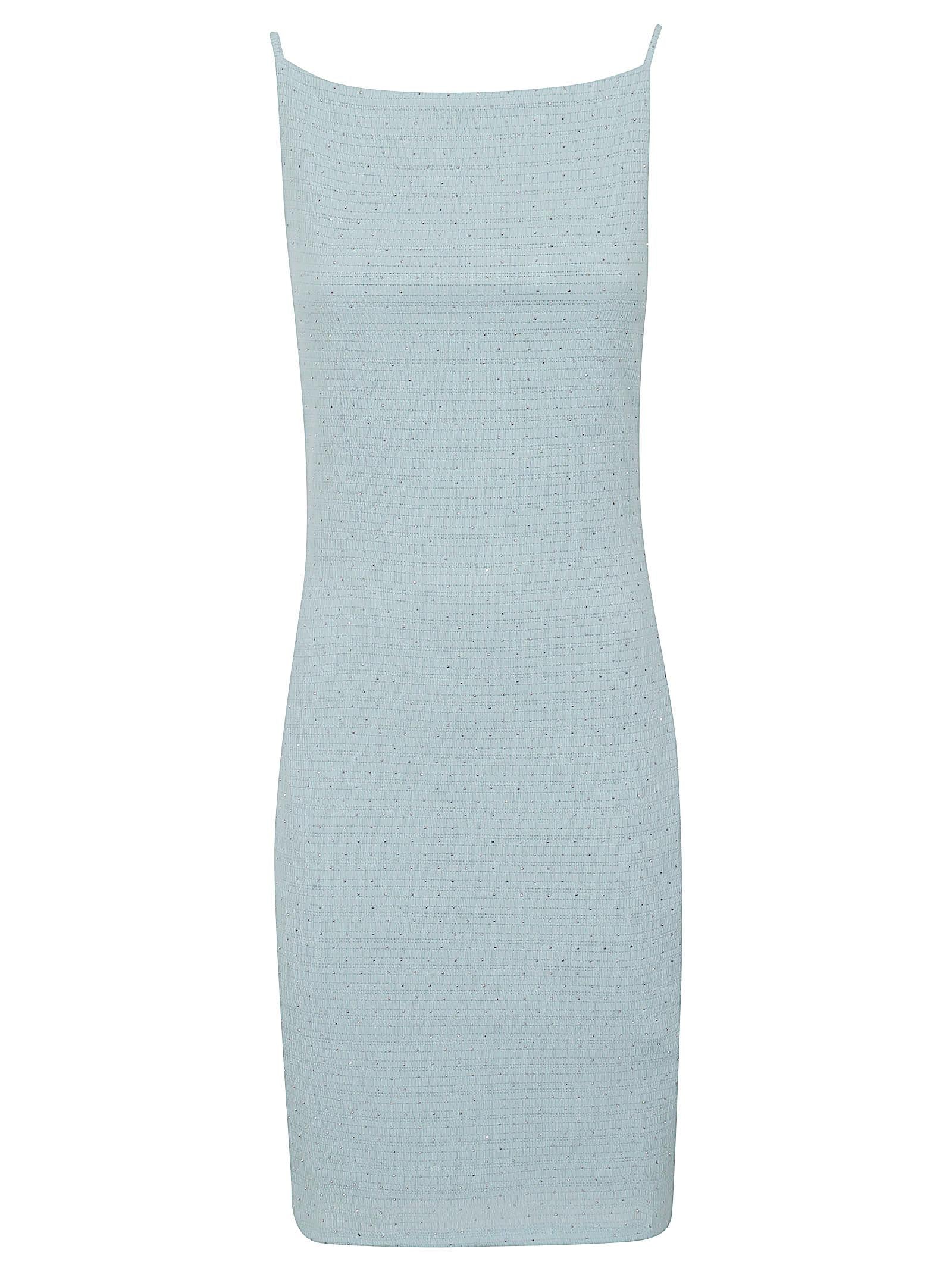 Abito stretch donna W6GKA1K3488 F7YG MISTY TEAL MULTI GUESS 