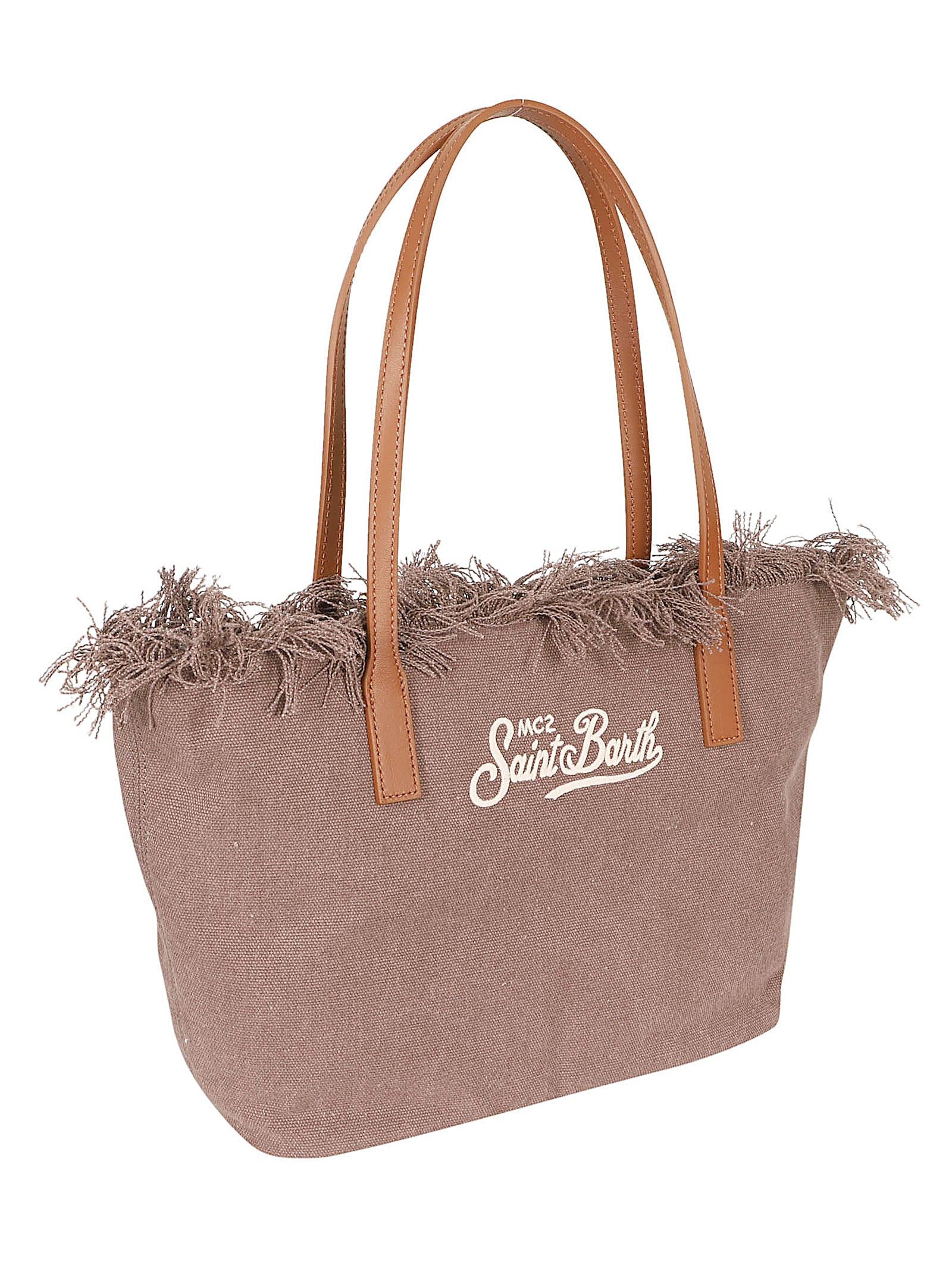 Borsa donna CITY BAG MID FRINGE 01742L CANVAS 18 EMB  MC 2 