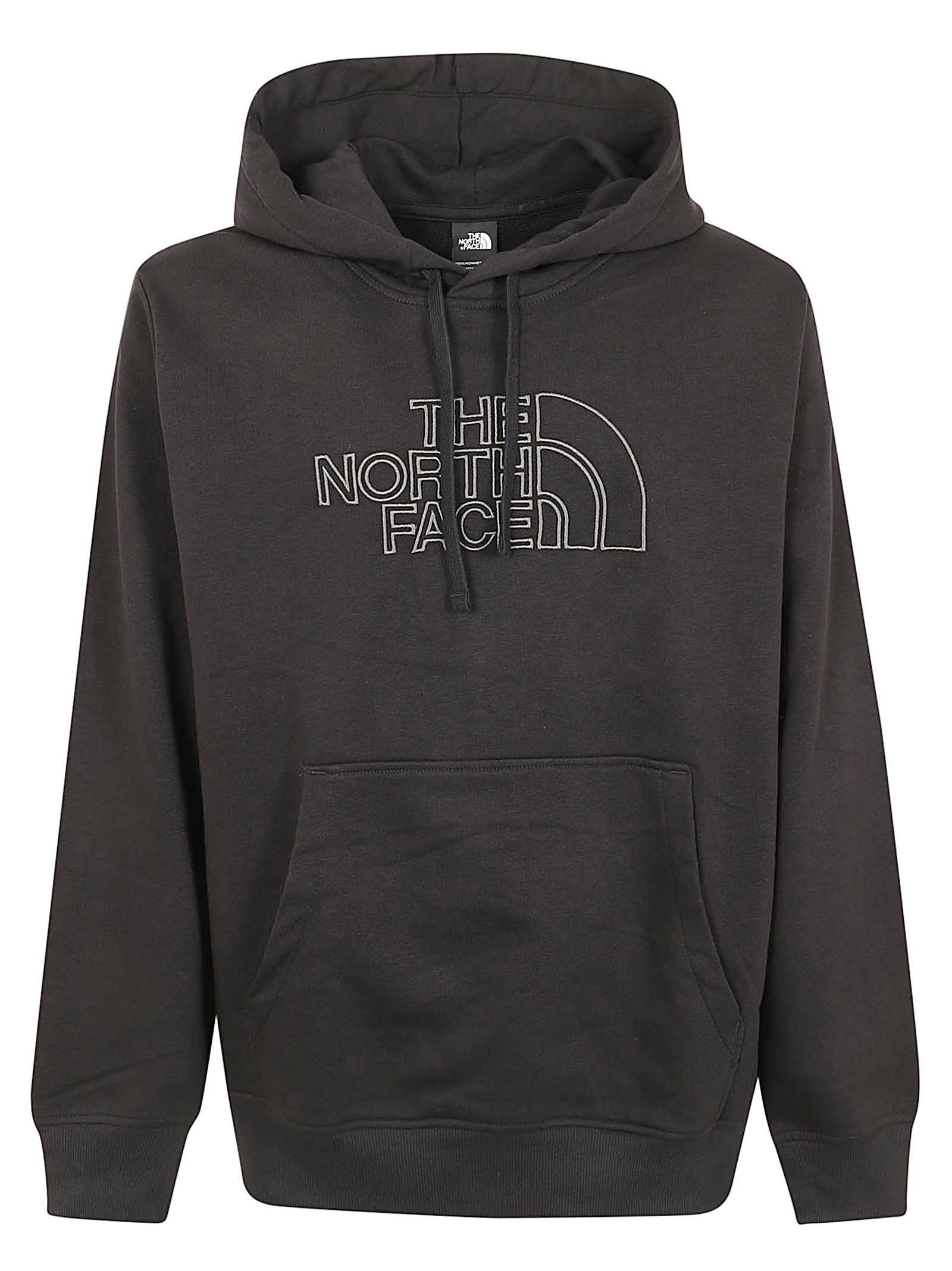 Felpa uomo NF0A8C1B W9O1 TNF BLACK-ANTHRACITE NORTH FACE 