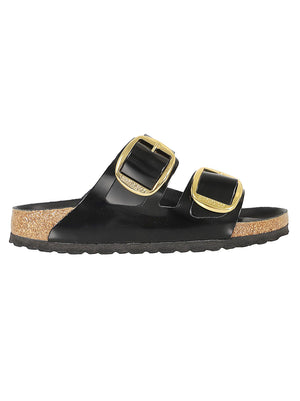 Ciabatta donna 1021476 SHINE BLACK  BIRKENSTOCK 