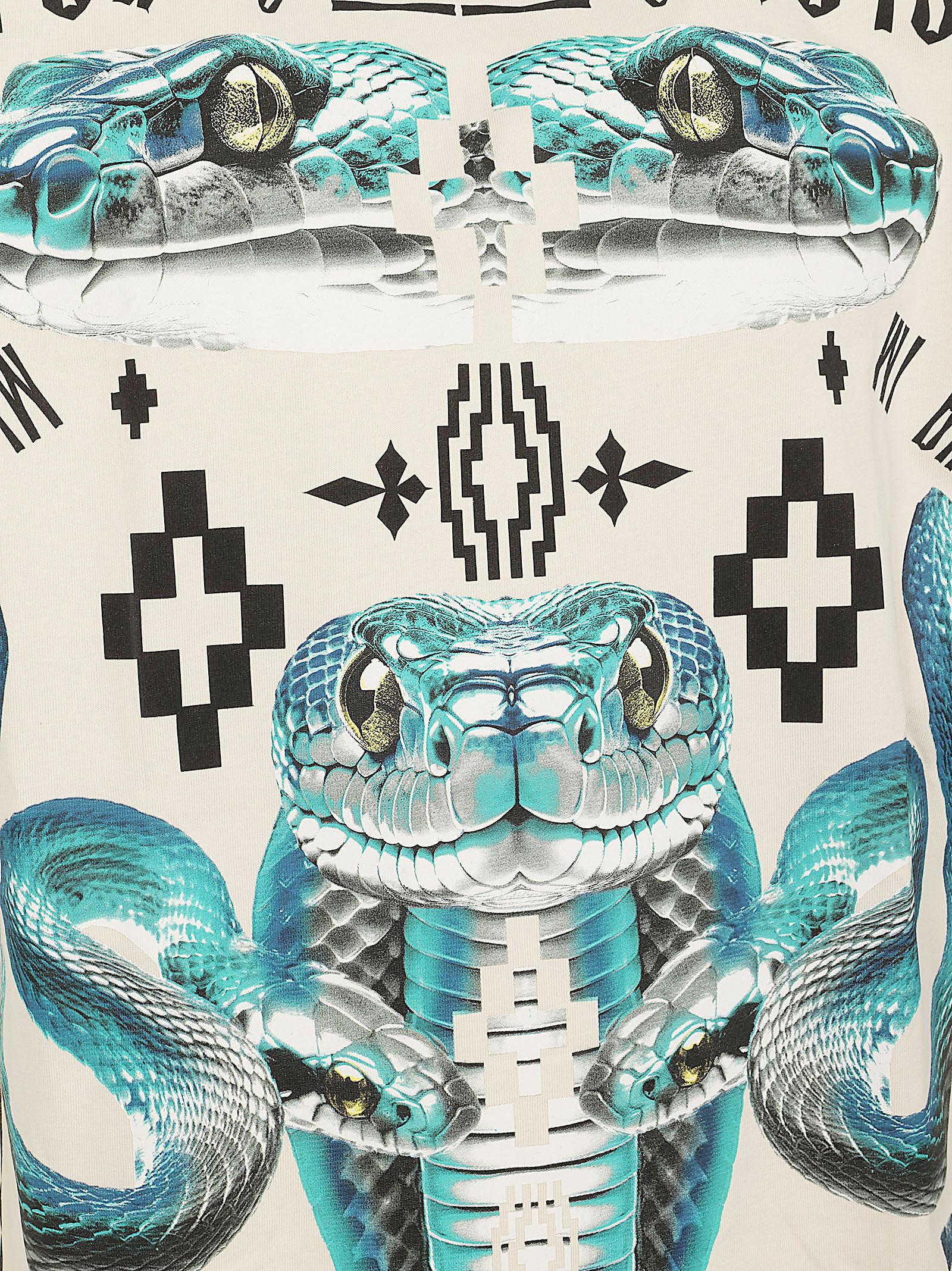 Maglietta manica corta<BR/> S6CMMATH037 412 COCCO MARCELO BURLON 