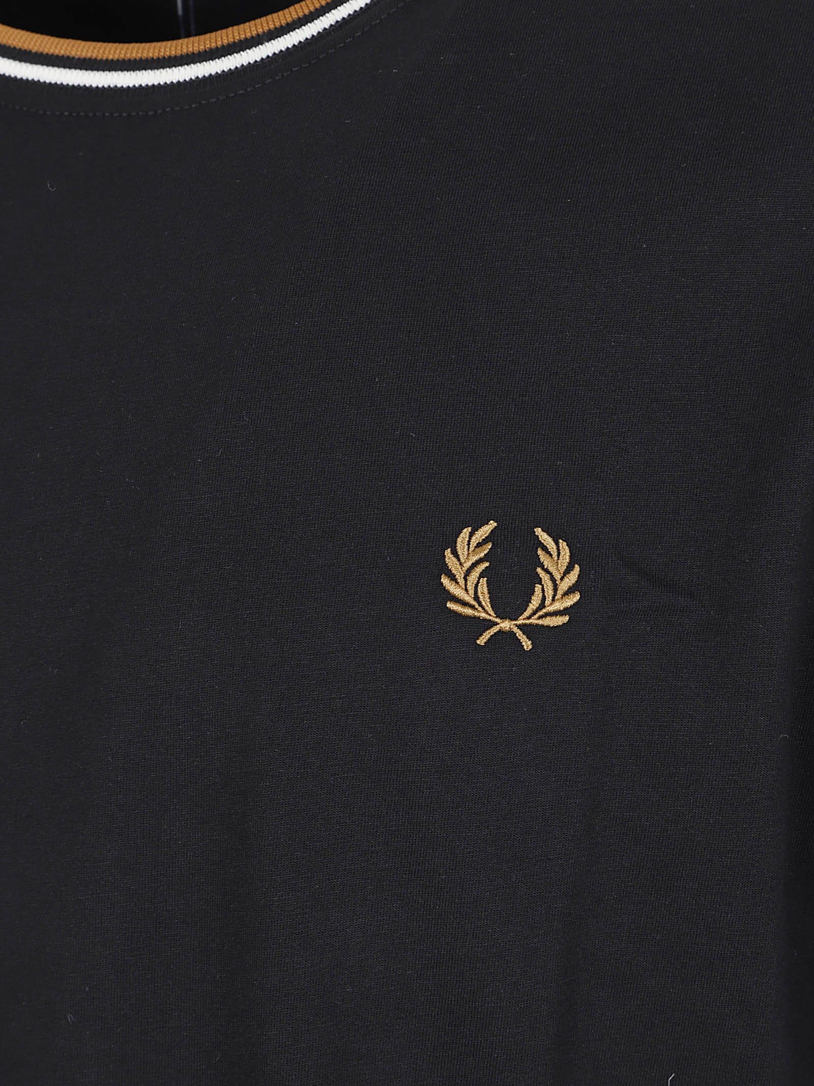 Maglia uomo a maniche corte FPM1588V P69 Black FRED PERRY 