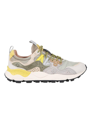 Scarpa uomo 2017818 WHITE-GREY-LIGHT MILITATY  FLOWER MOUNTAIN 