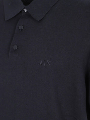 Polo uomo 8NZF5D ZM3JZ1510 NAVY ARMANI EXCHANGE 
