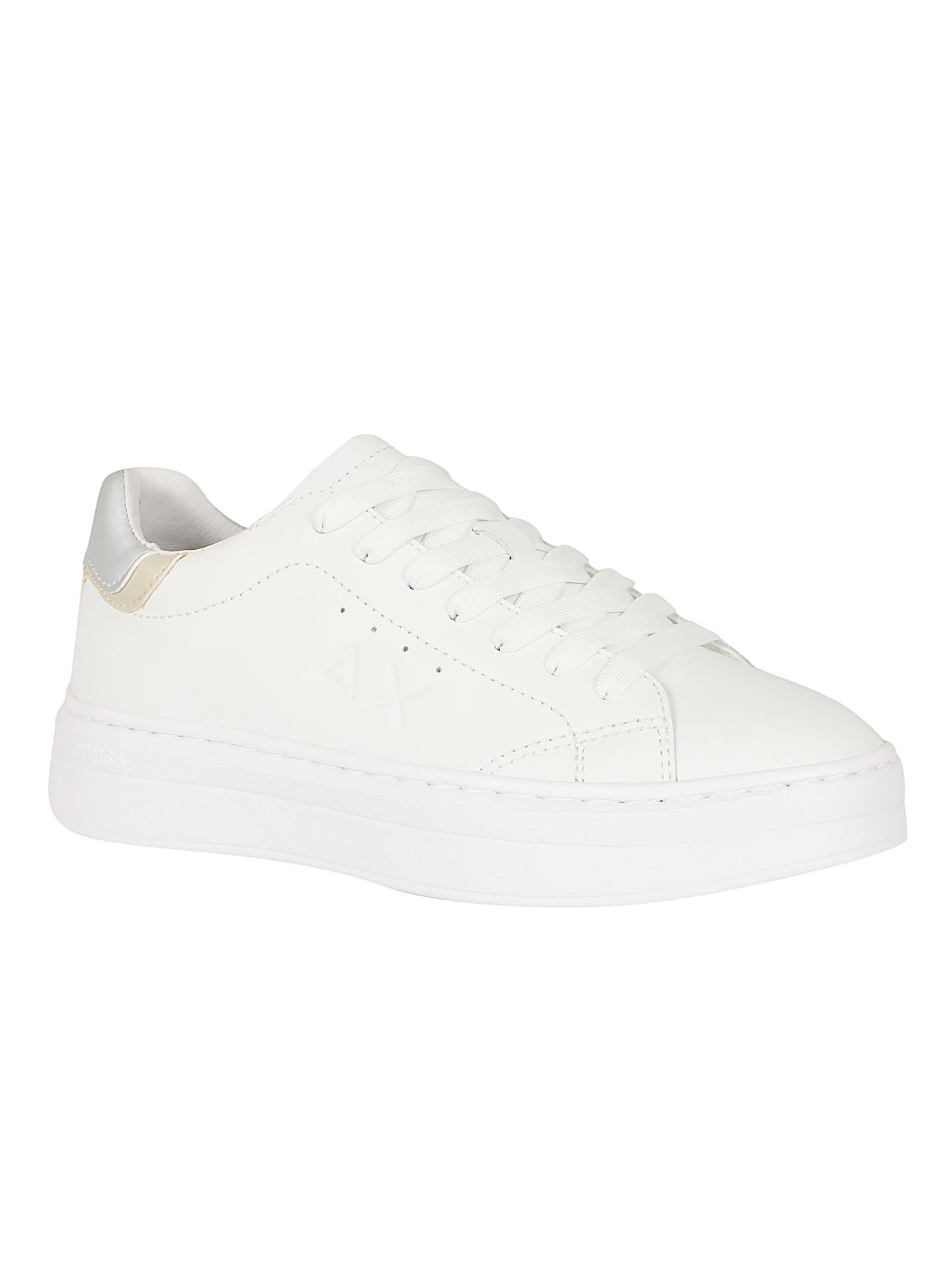Scarpa donna BZ36238 0144 BIANCO-ARGENTO SUN68 