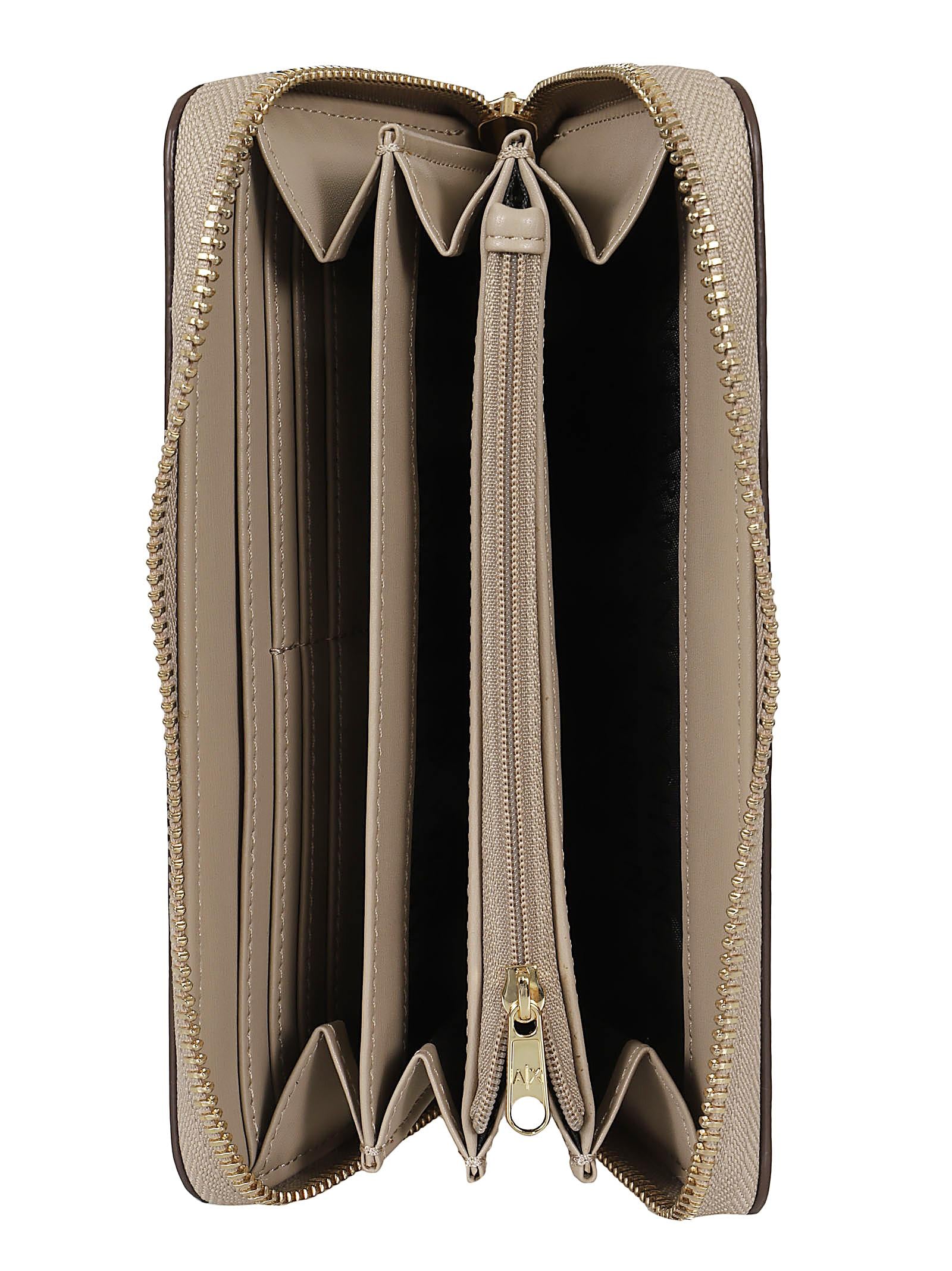 Portafoglio donna<BR/> <BR/> XW000359 AF12040U6223 SAND ARMANI EXCHANGE 