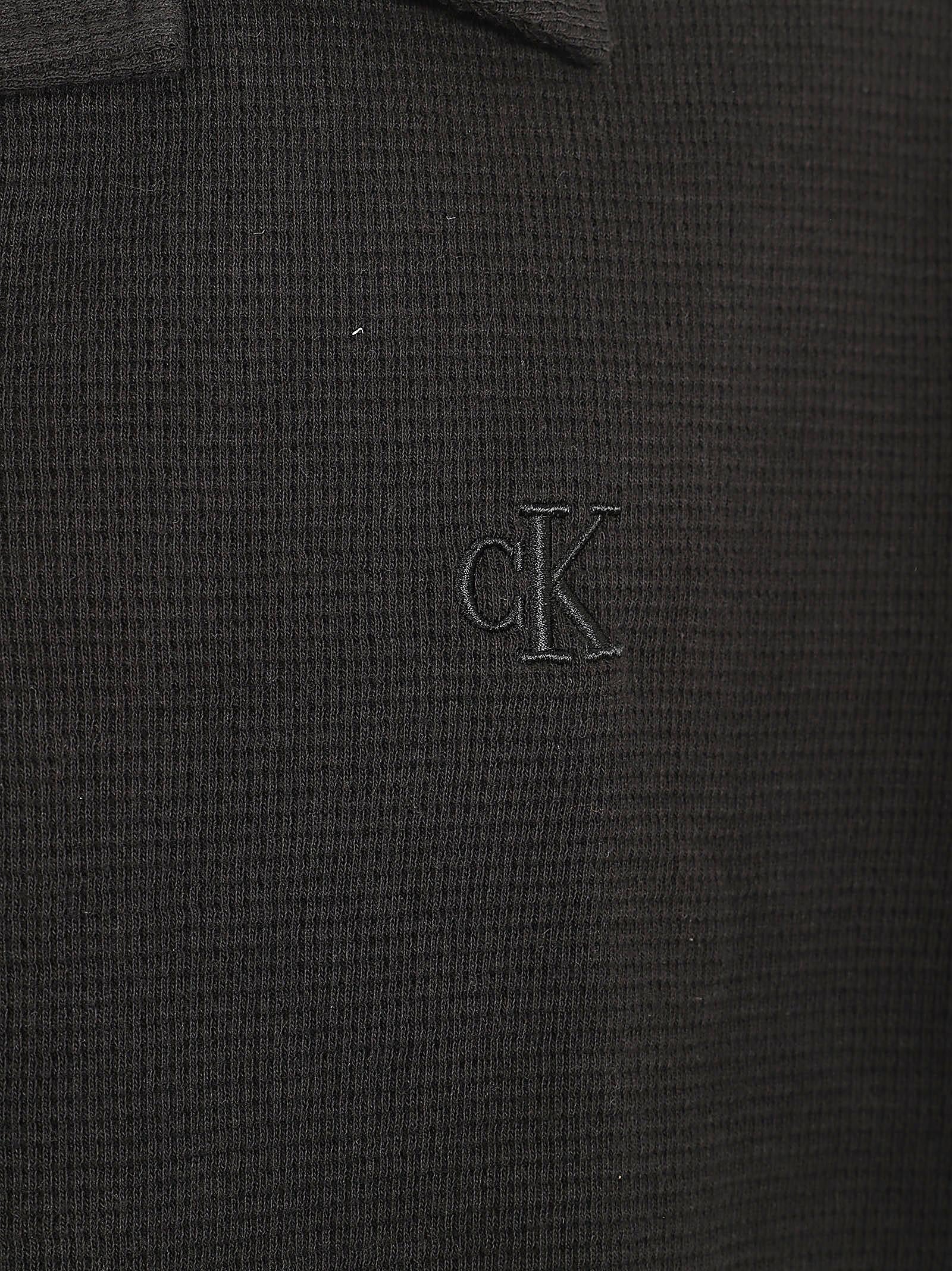 Camicia uomo LV04RC247G UB1 Black CALVIN KLEIN 