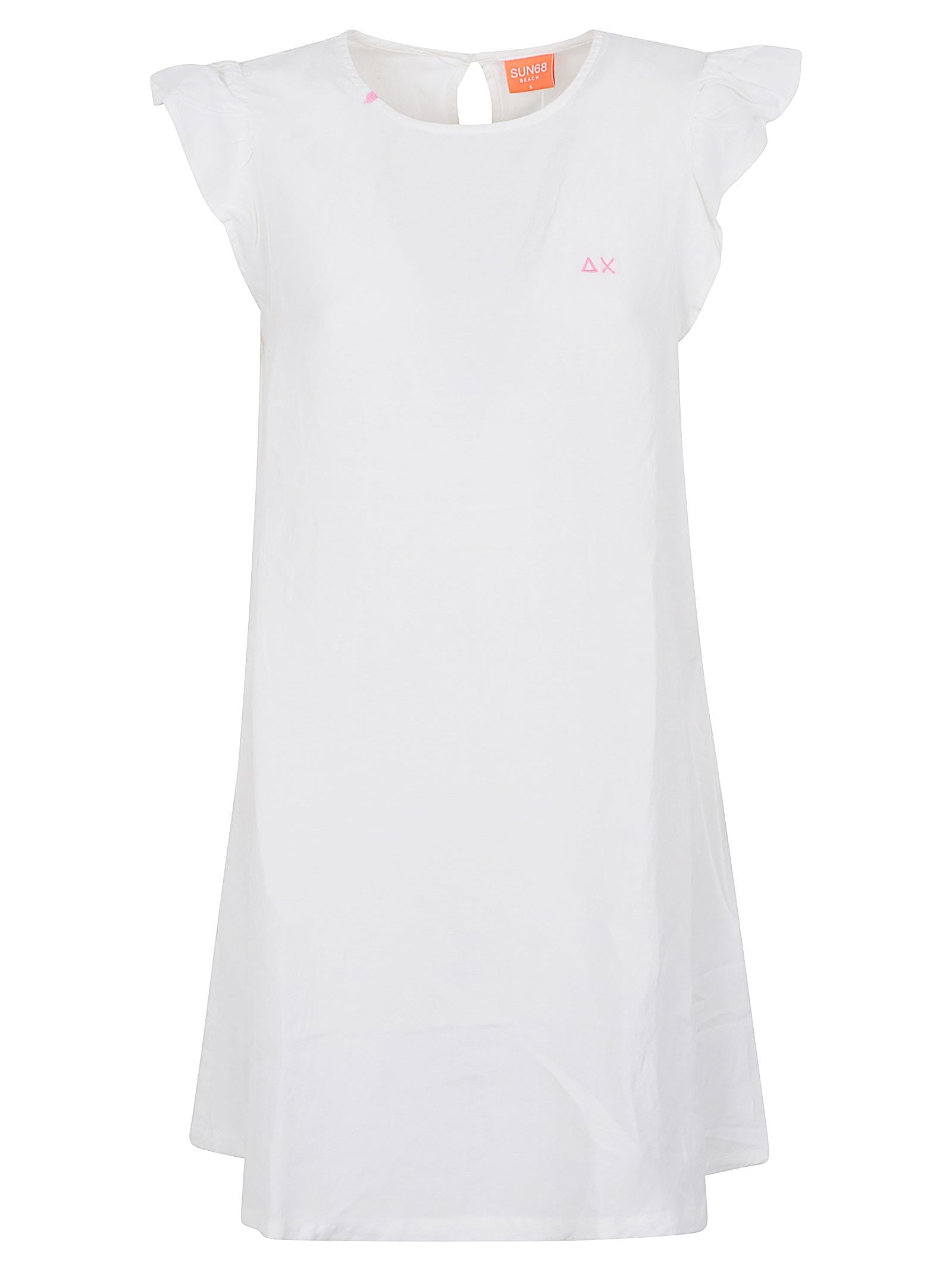 Abito donna S36244 31 BIANCO PANNA SUN68 