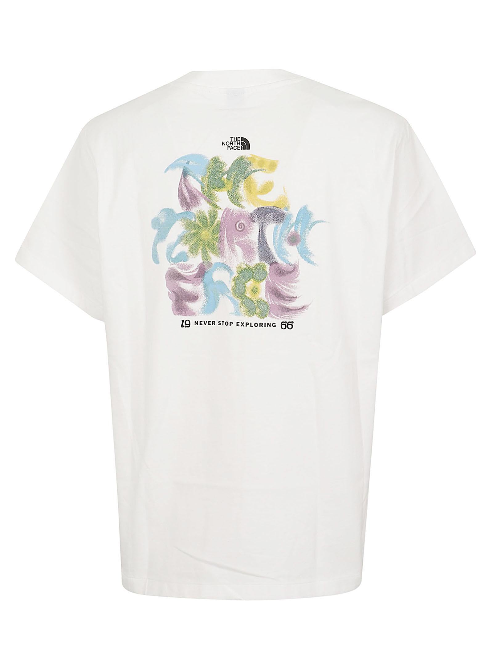 Maglietta maniche corte uomo NF0A8GQU FN41 TNF WHITE NORTH FACE 