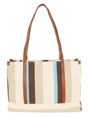 Borsa donna MARVIN SHOPPING SUMMER MULTI BROWN  RUE MADAM 