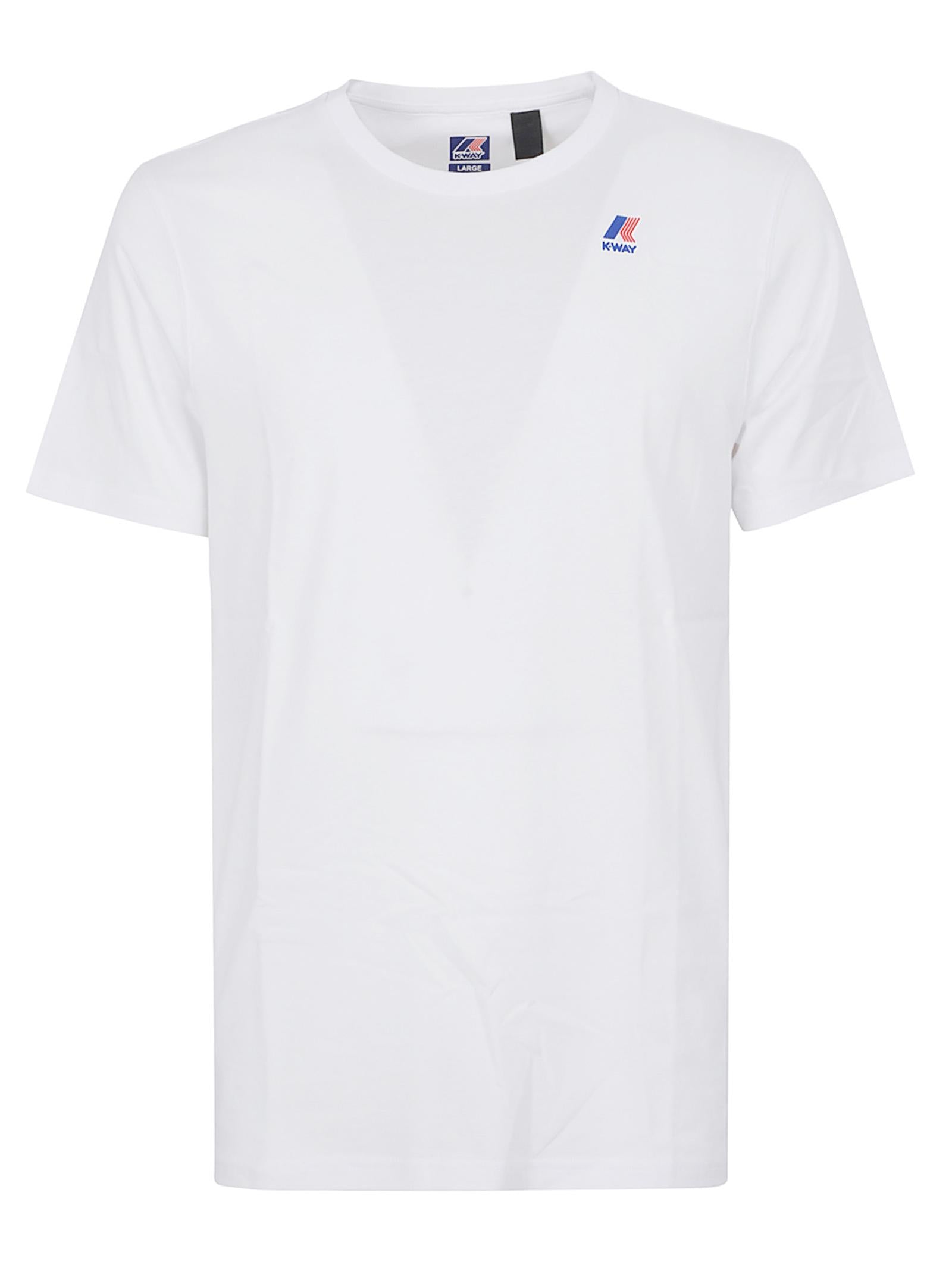 Maglietta uomo a maniche corte K7142KW 001 WHITE  KWAY 