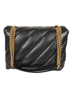 Borsa donna 100037 A0F2Z99Q NERO-ANTIQUE GOLD PINKO 