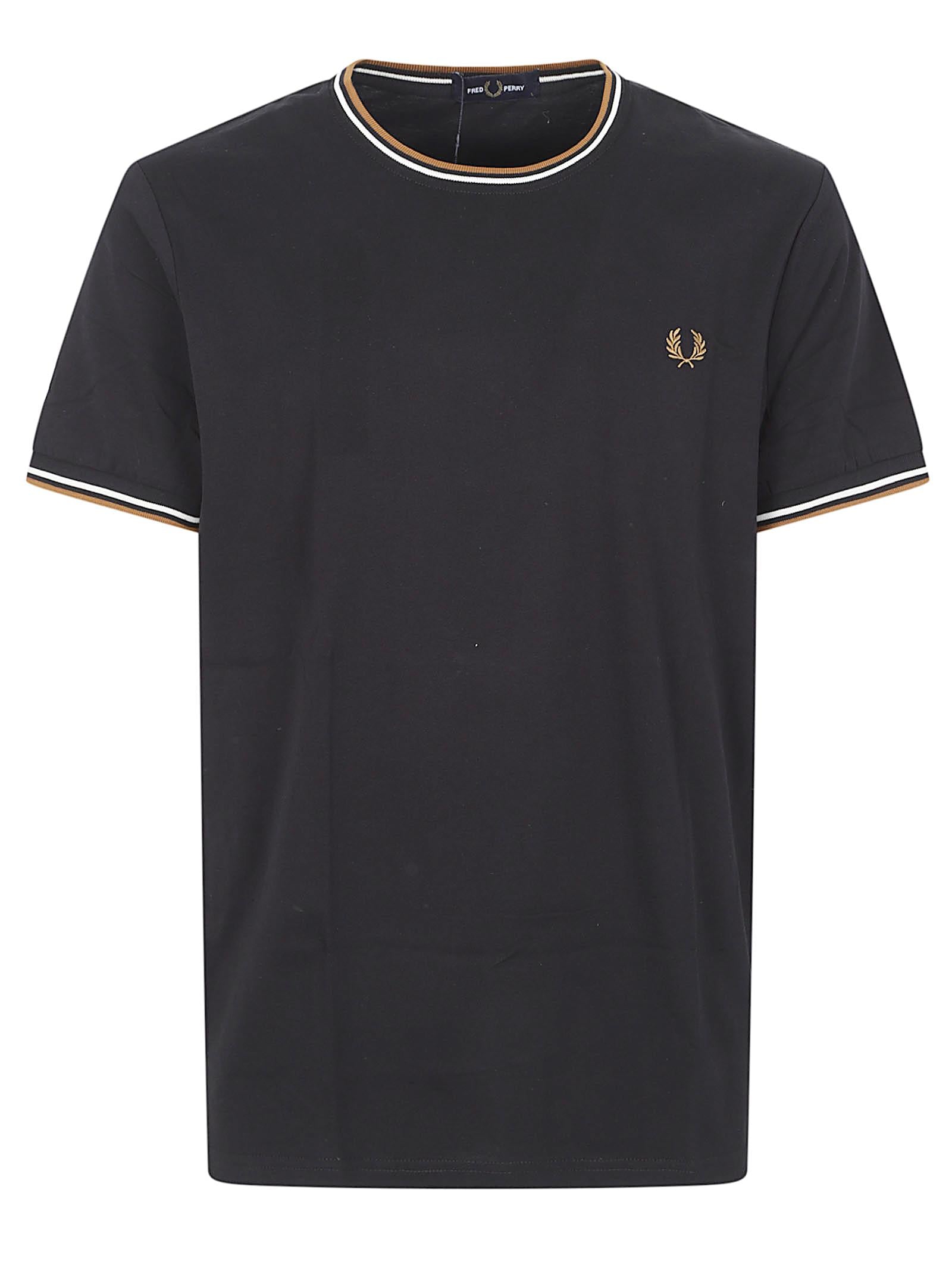 Maglia uomo a maniche corte FPM1588V P69 Black FRED PERRY 