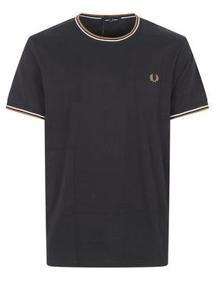 Maglia uomo a maniche corte FPM1588V P69 Black FRED PERRY 