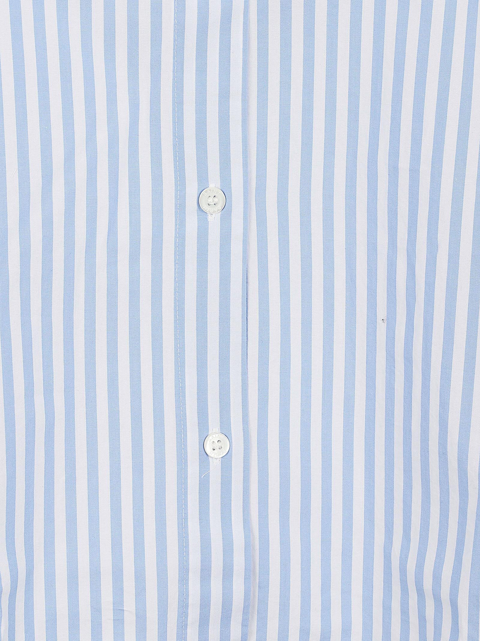 Camicia donna<BR/> CRISTAL 01942L COTTON STRIPES V SB  MC 2 