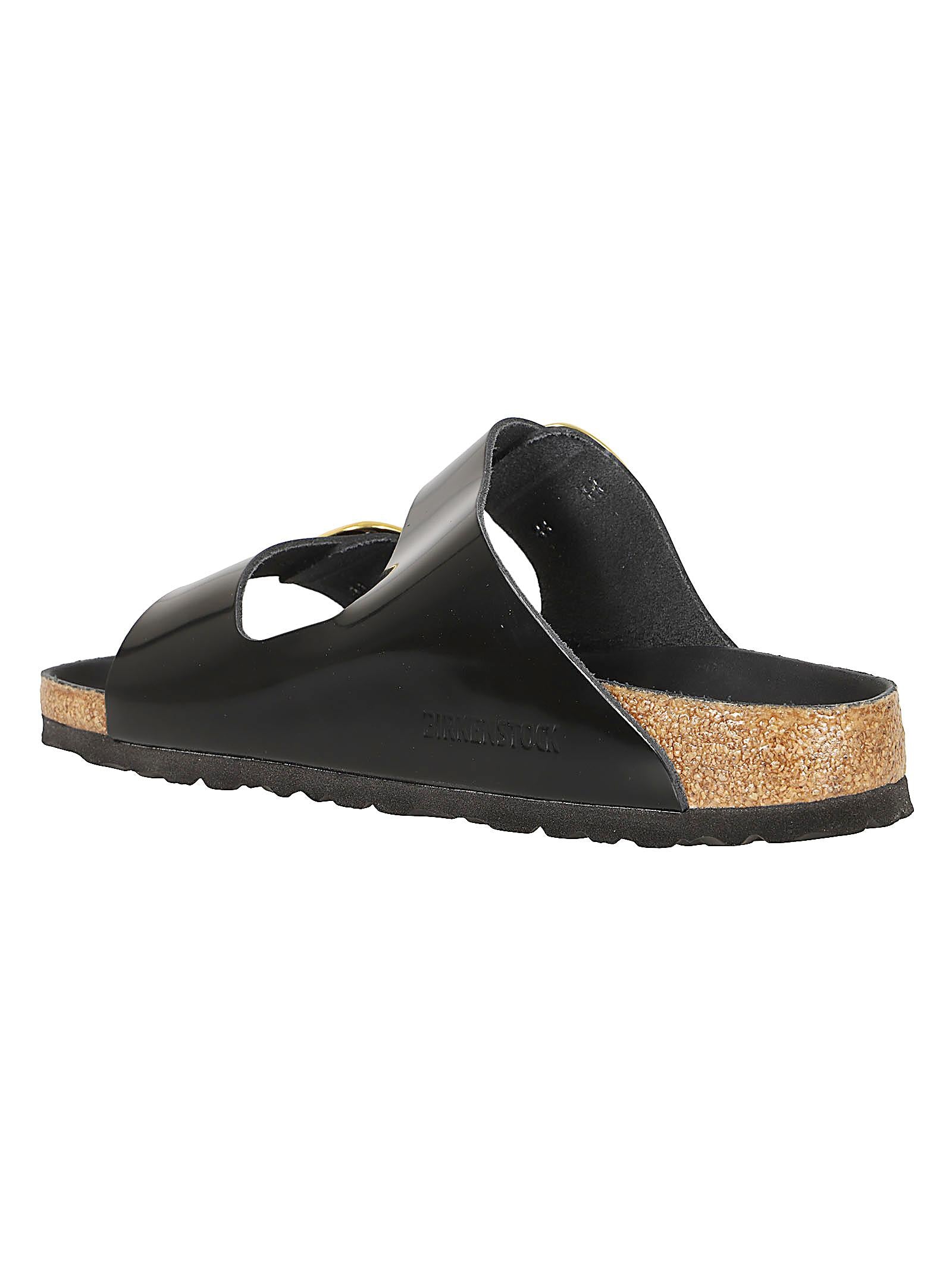 Ciabatta donna 1021476 SHINE BLACK  BIRKENSTOCK 