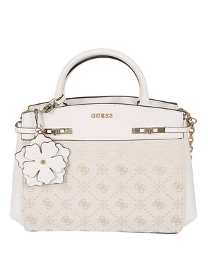 Borsa donna<BR/> HWJP9902060 OFL OFF WHITE LOGO GUESS 