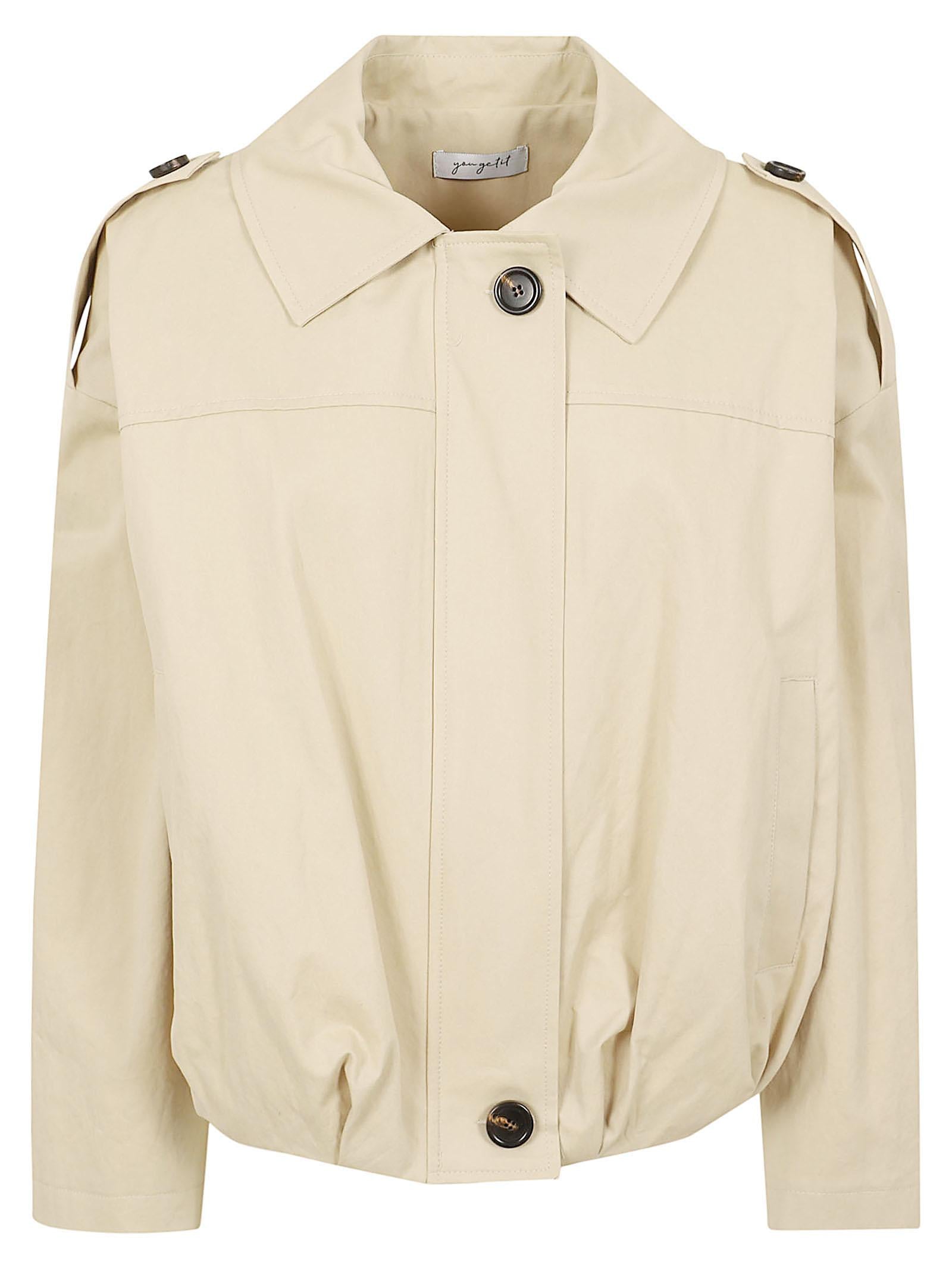 Giacca donna CP82 BEIGE  YOU GET IT 