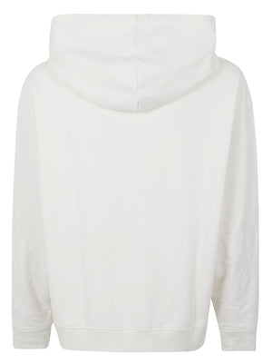 Felpa over uomo PMBB17DS26FLE007 0310 OFF WHITE-BLACK PALM ANGELS 