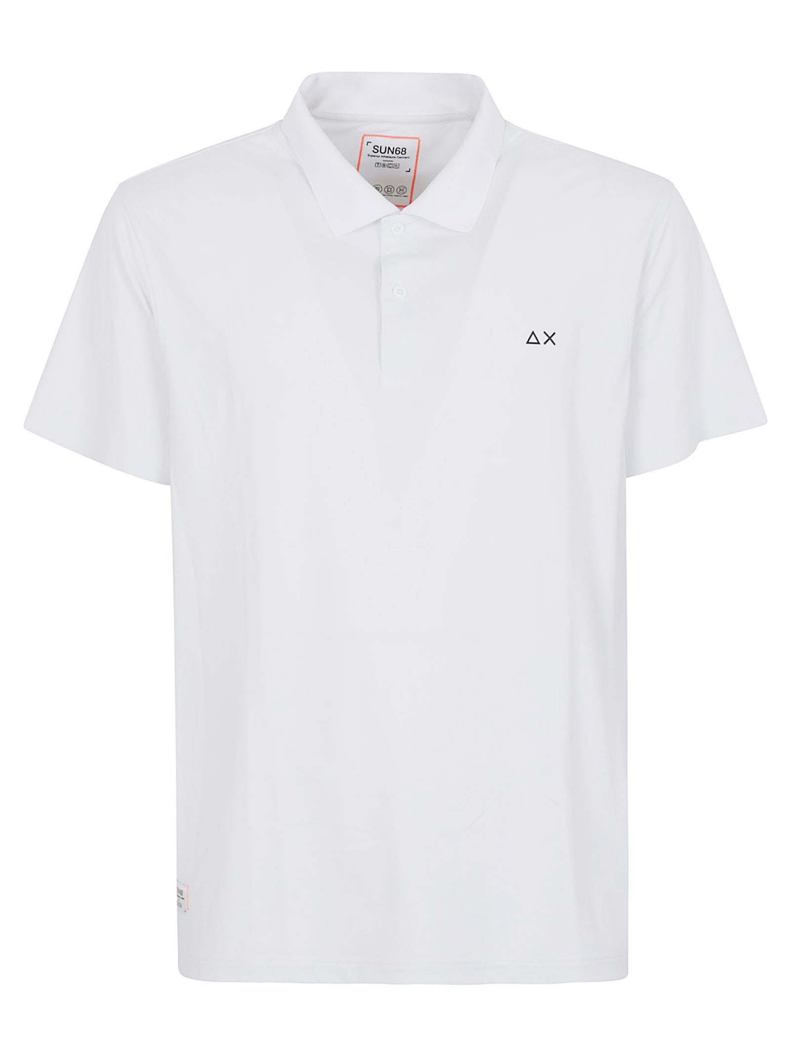 POLO UOMO A36143 01 Bianco SUN68 