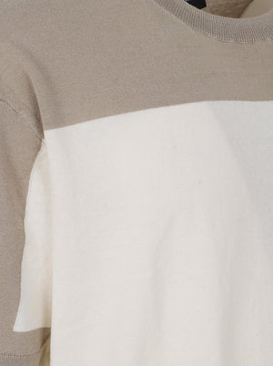 Maglia a maniche corte XM002153 AF22062M1297 CREAM-WINTER ARMANI EXCHANGE 