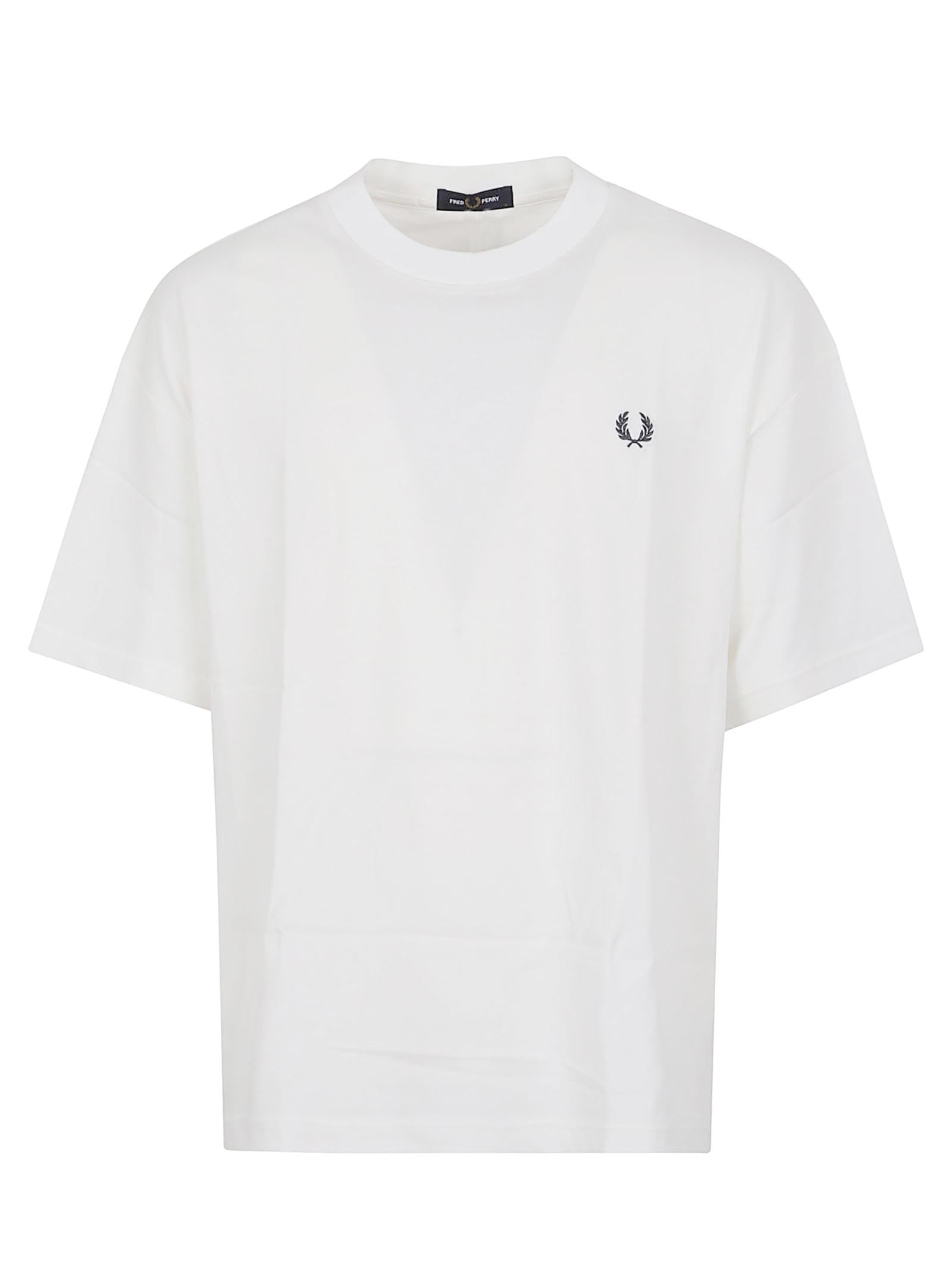 Maglia uomo a maniche corte FPM2474 129 Snow White FRED PERRY 