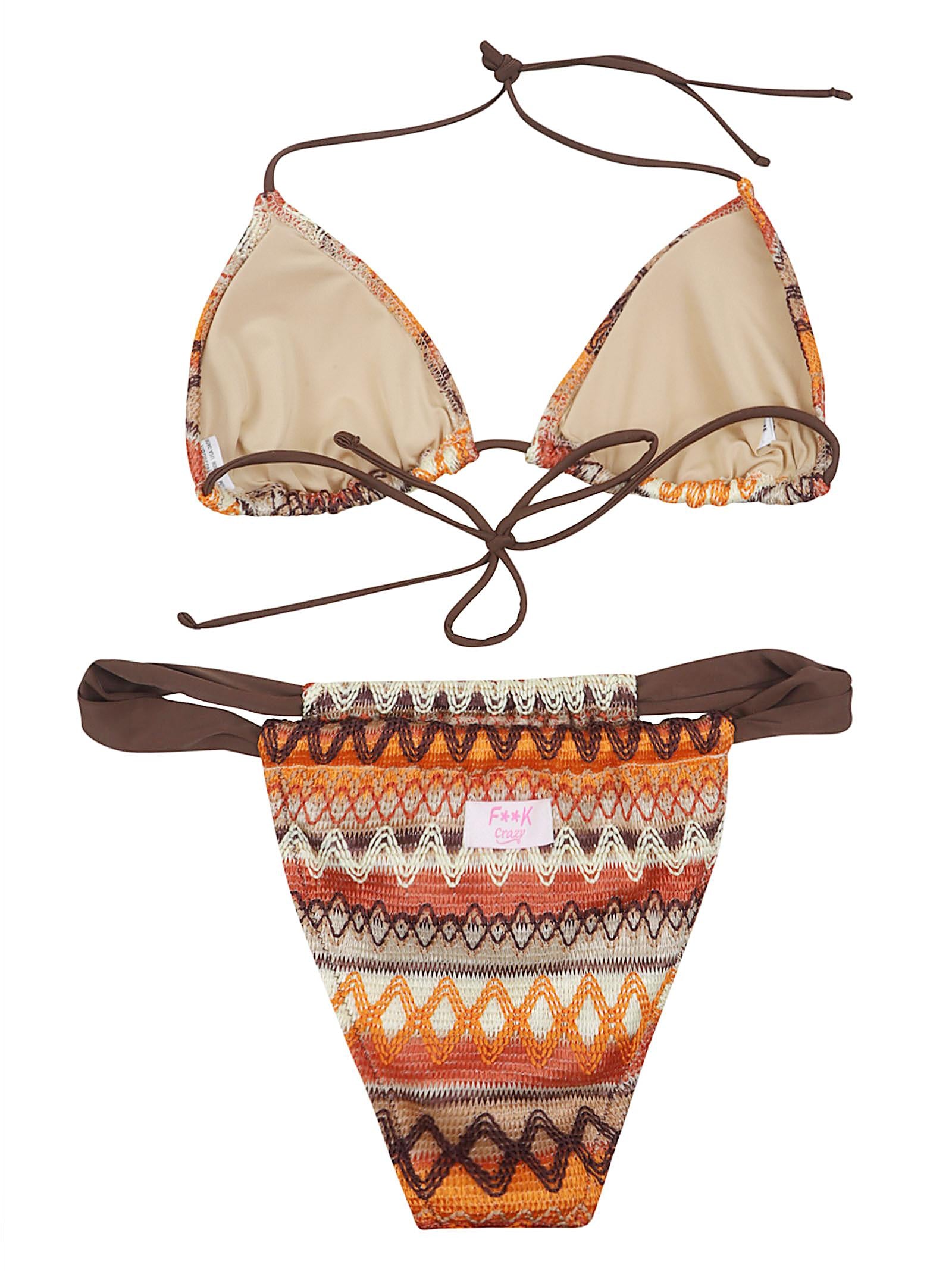 Costume donna FC26-SW0300BN BROWN  F**K 