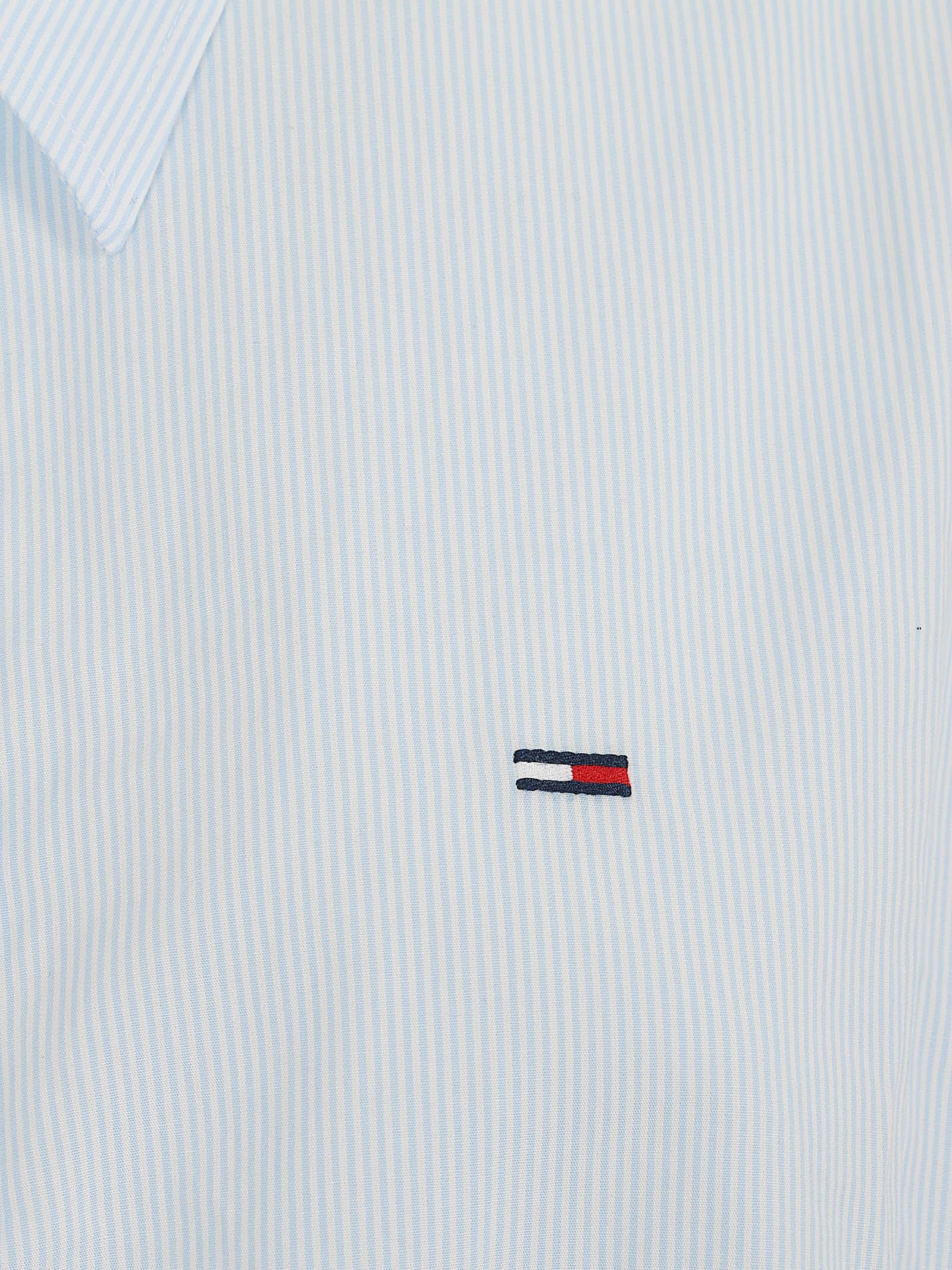 Camicia donna DW0DW22212 0A6 LIGHT POWDERY BLUE TOMMY HILFIGER 