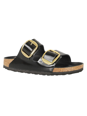 Ciabatta donna 1021476 SHINE BLACK  BIRKENSTOCK 