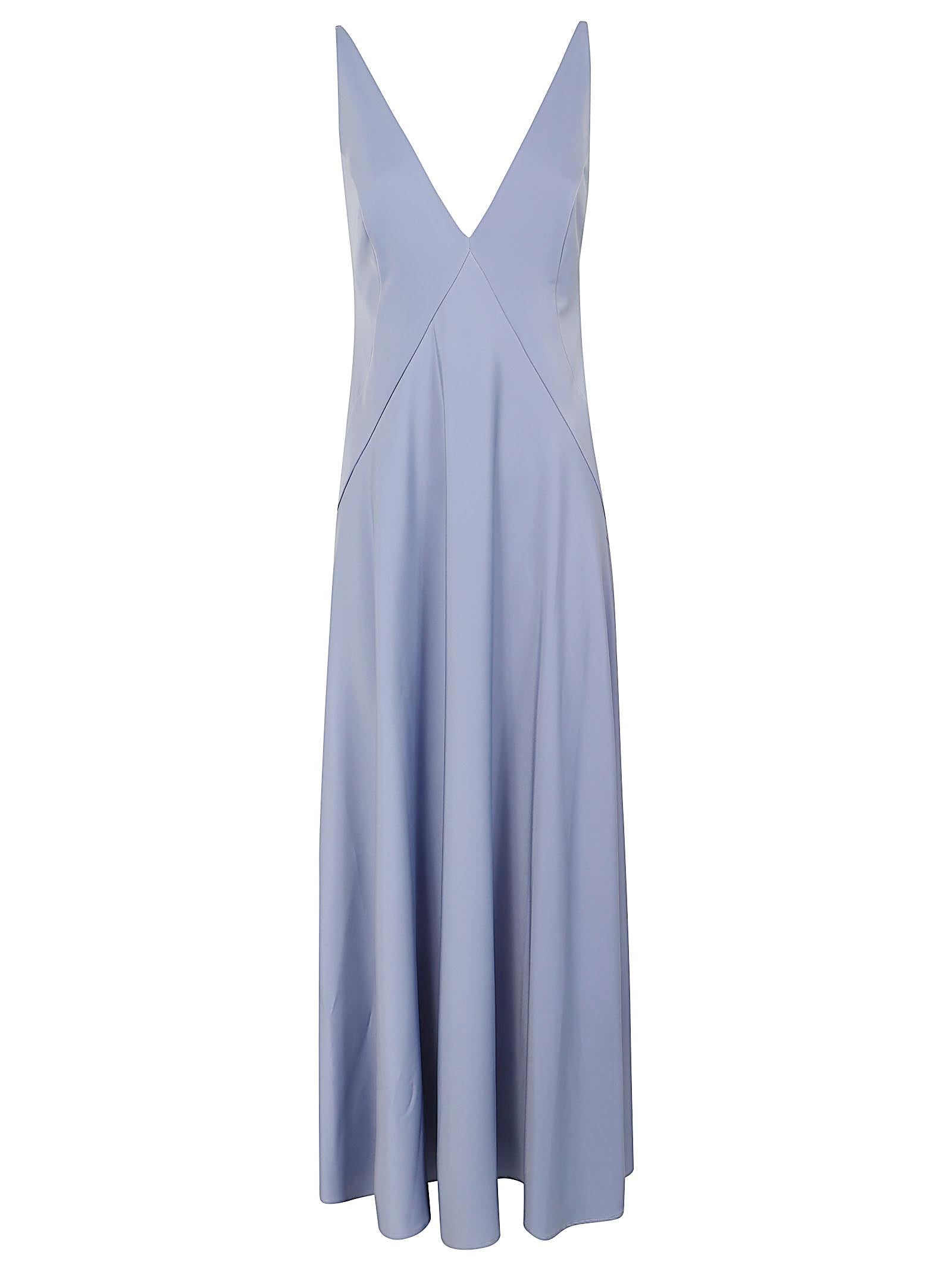 Abito donna AB4208 DUSTY BLUE Dusty Blue SILENCE 