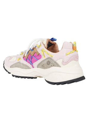 Scarpa donna in suede 2019510 CIPRIA-STONE-FUCHSIA  FLOWER MOUNTAIN 